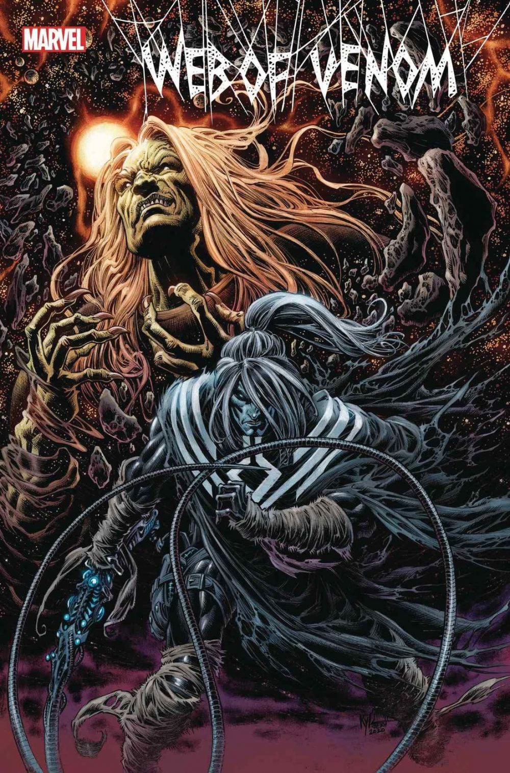 Web of Venom: Wraith, copertina di Kyle Hotz