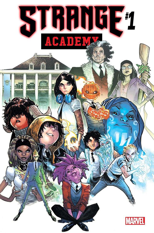 Strange Academy #1, copertina di Humberto Ramos