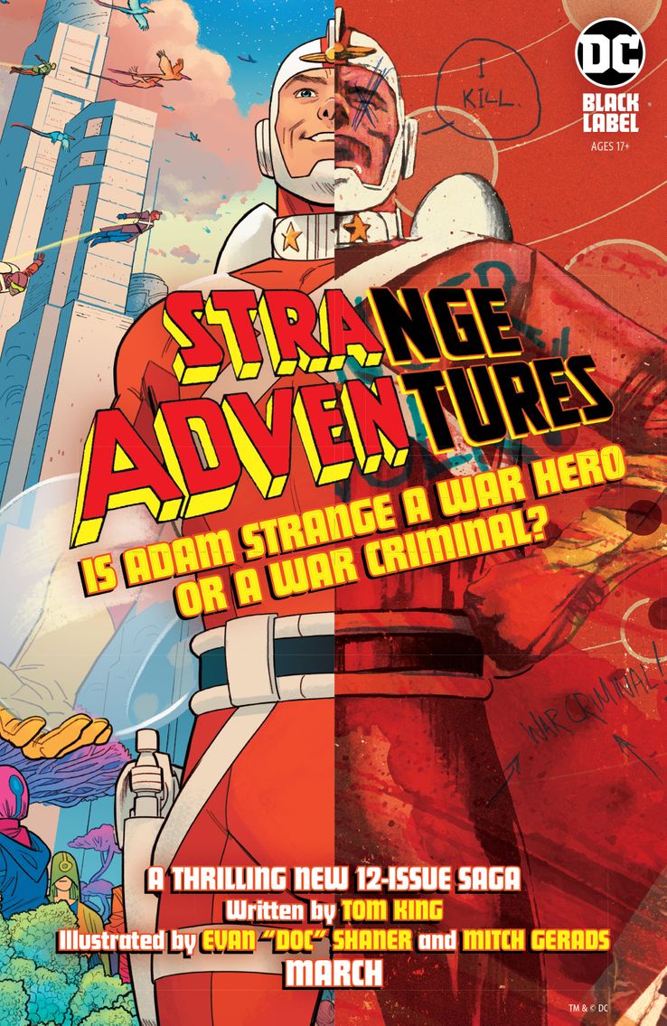 Strange Adventures, copertina di Mitch Gerads