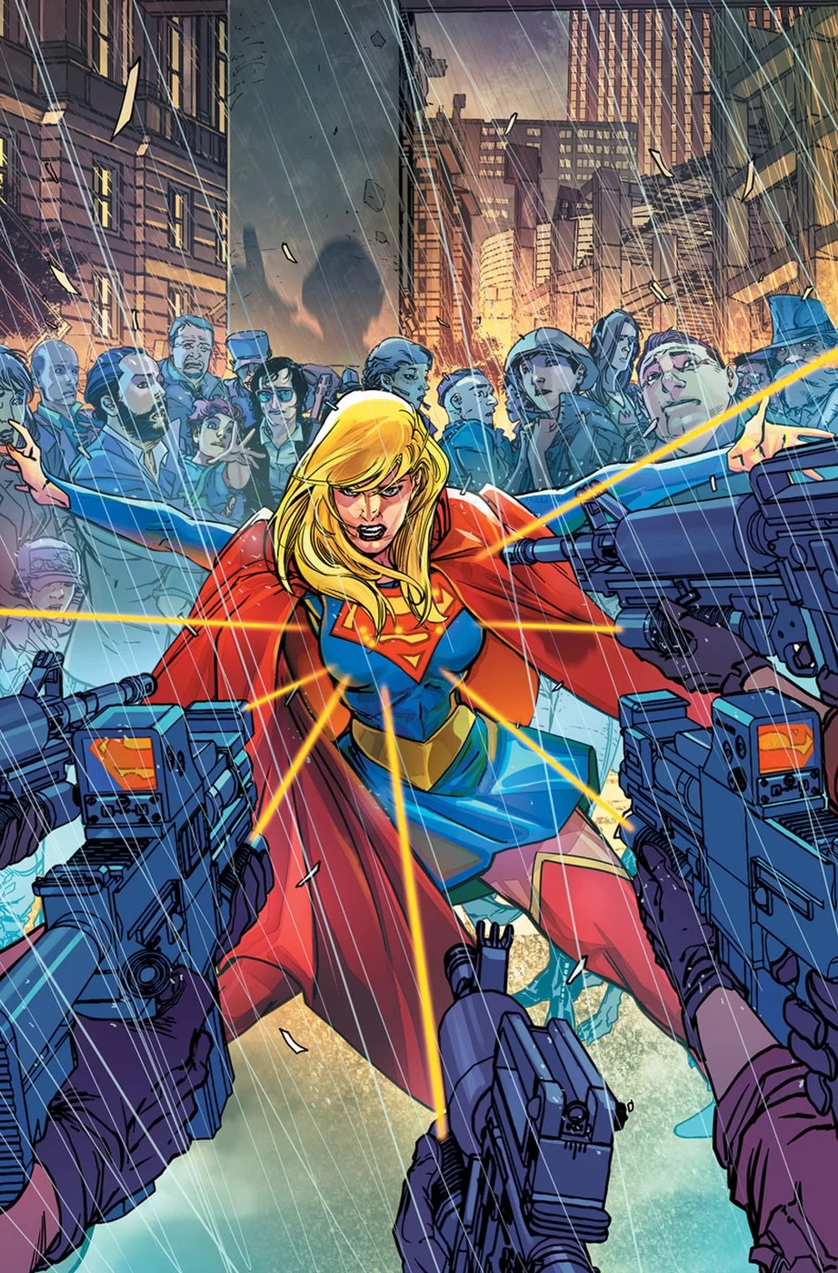 Supergirl #42, copertina di Carmine Di Giandomenico