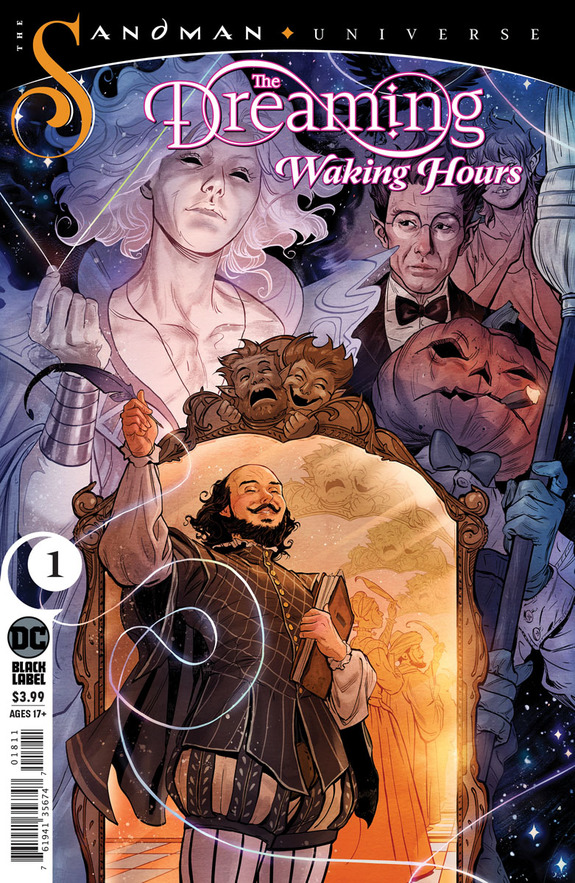 The Dreaming Waking Hours #1, copertina di Bill Sienkiewicz