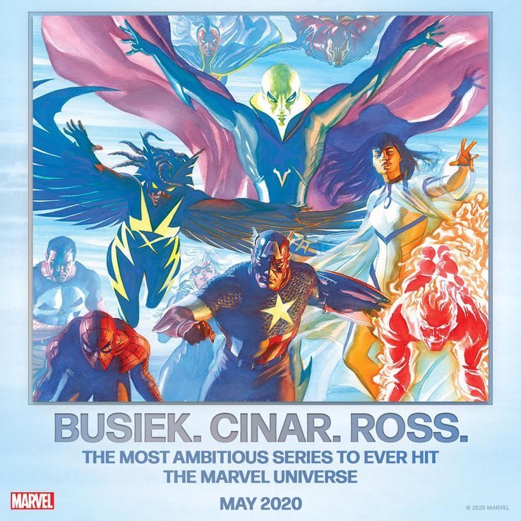 Marvels Busiek Cinar Ross teaser