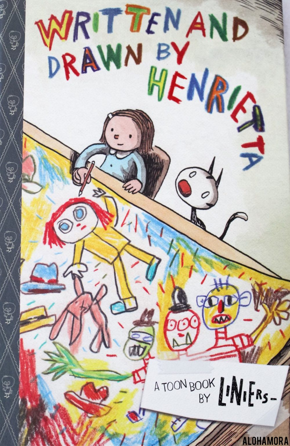 Written and Drawn by Henrietta, copertina di Liniers