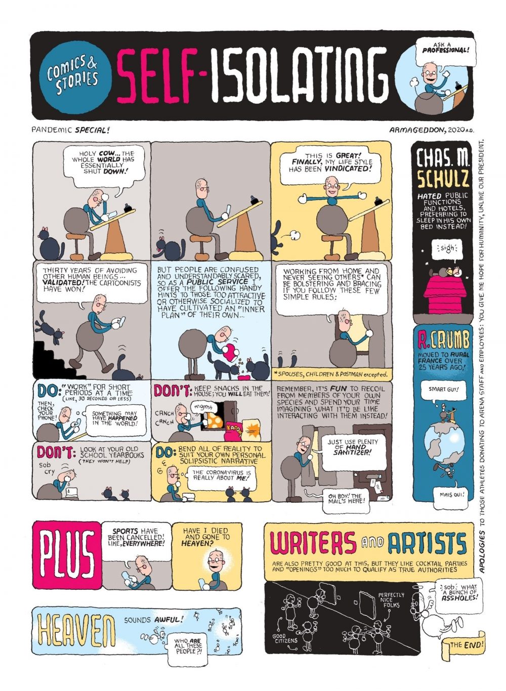 Self-Isolating Chris Ware