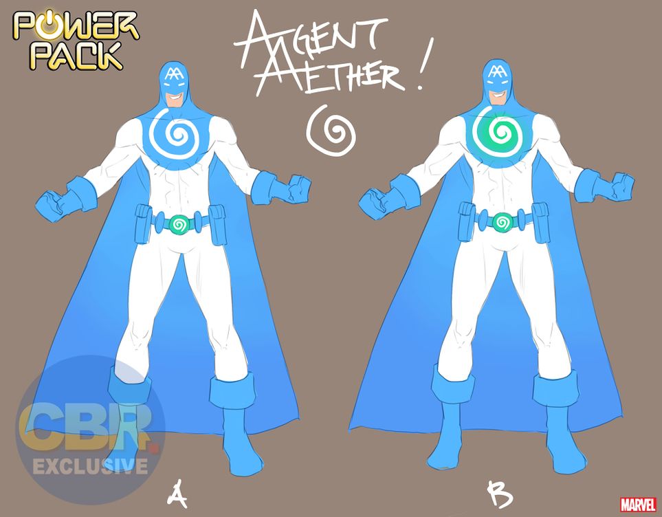 Power Pack: Agent Aether, studio di Nico Leon