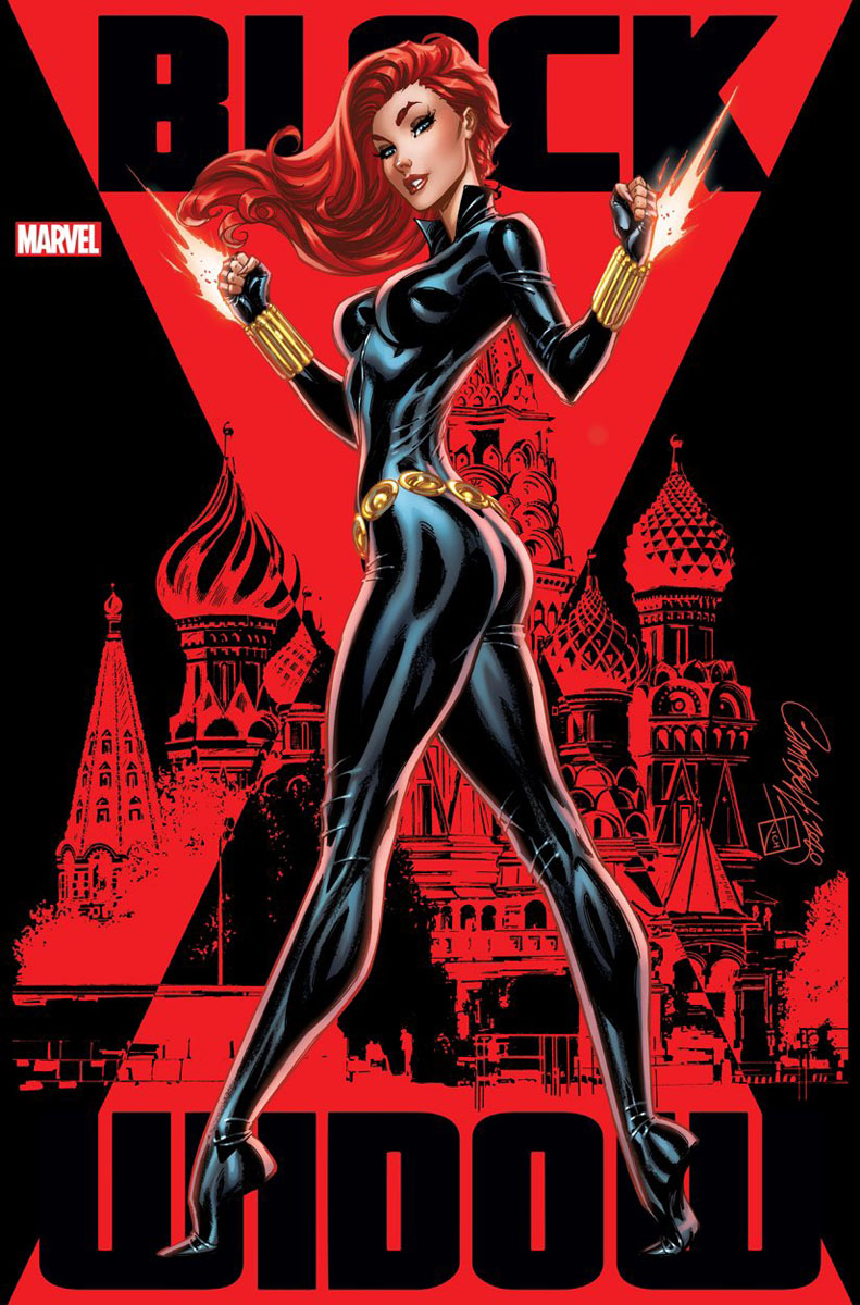 Black Widow #1, variant cover di Scott Campbell