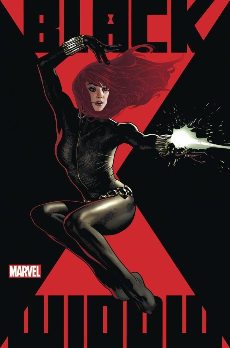 Black Widow #1, copertina di Adam Hughes