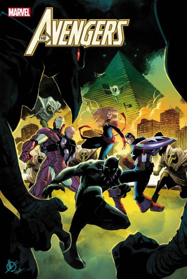 Avengers #34, copertina di Matteo Scalera