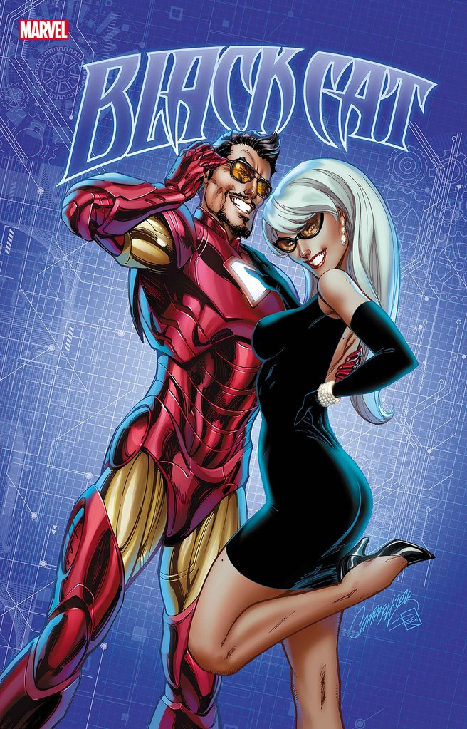 Black Cat #12, copertina di J. Scott Campbell