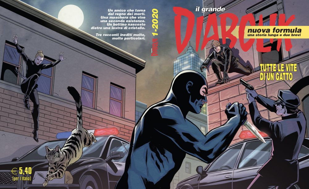 Il Grande Diabolik 2020, copertina di Giuseppe Di Bernardo