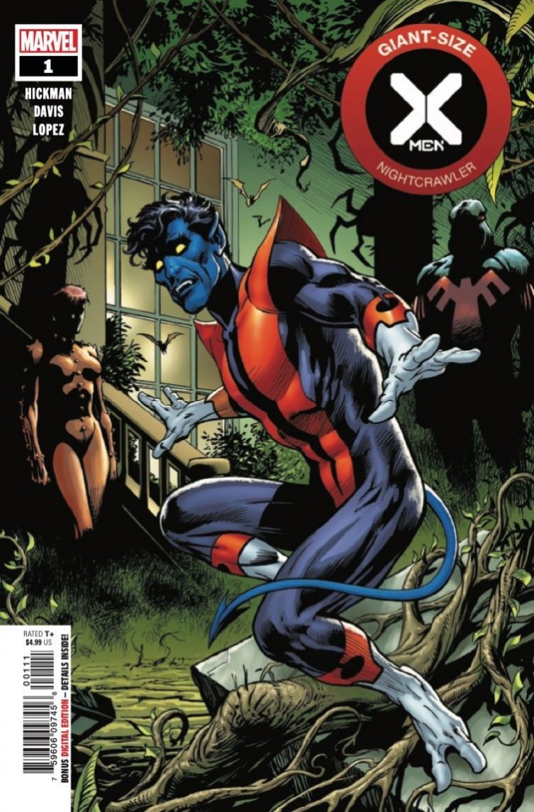 Giant Size X-Men: Nightcrawler #1, copertina di Alan Davis