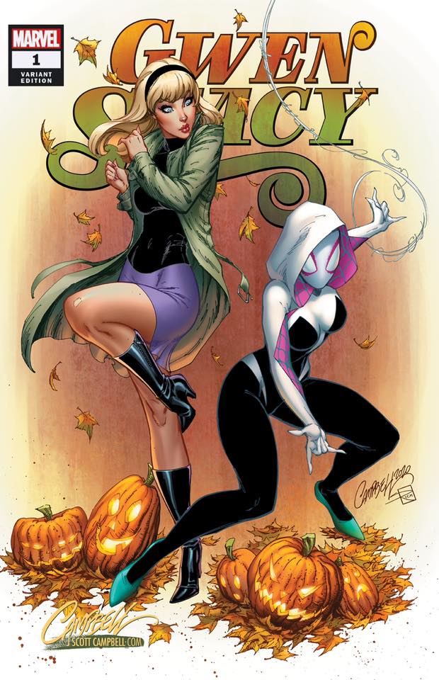 Gwen Stacy #1, variant cover C di J. Scott Campbell