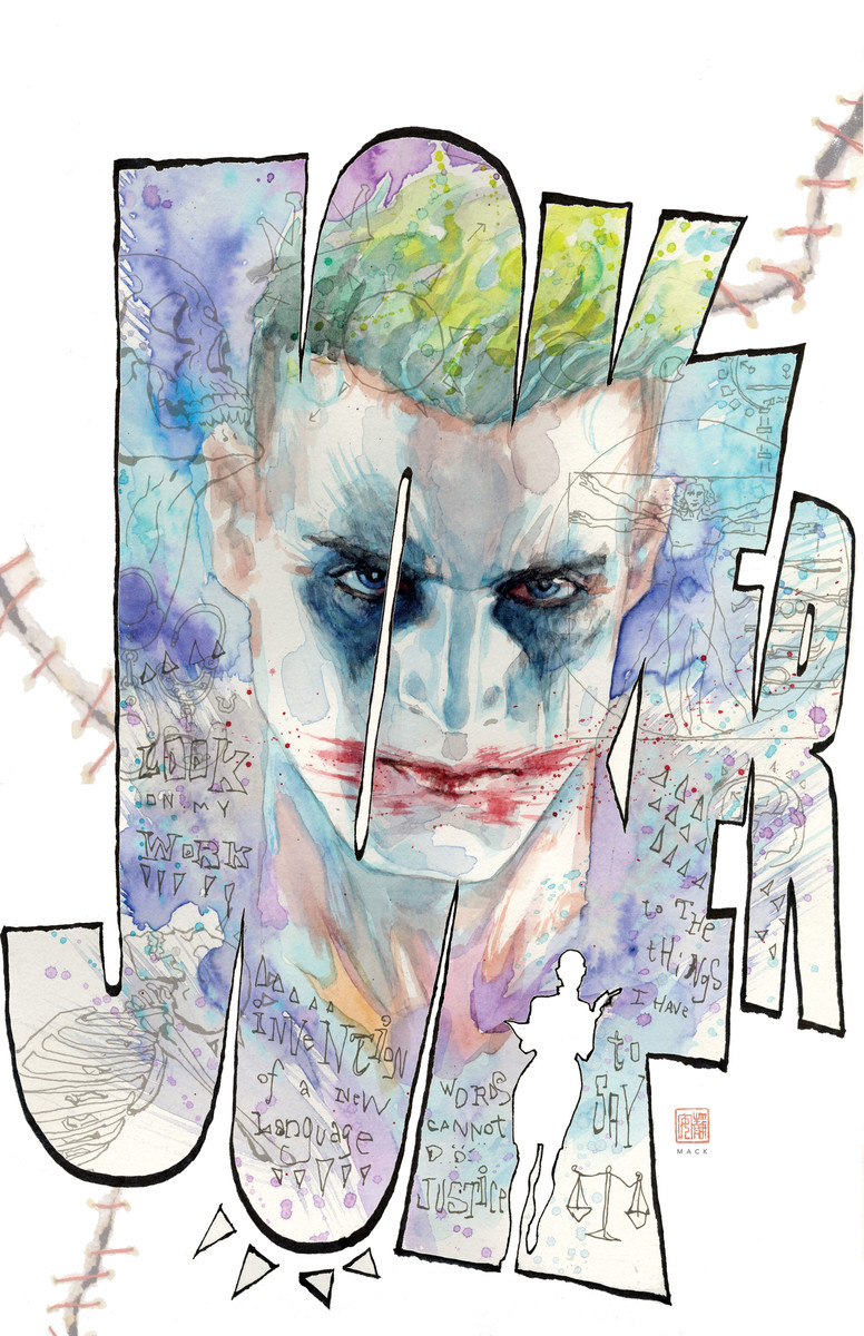 Joker/Harley: Criminal Sanity Secret Files #1, copertina di David Mack