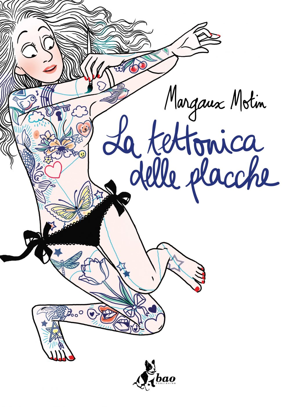 La tettonica delle placche, copertina di Margaux Motin