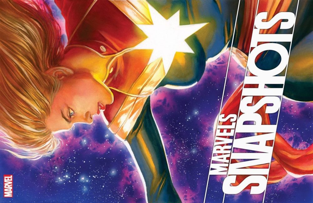 Marvels Snapshot: Captain Marvel #1, copertina di Alex Ross