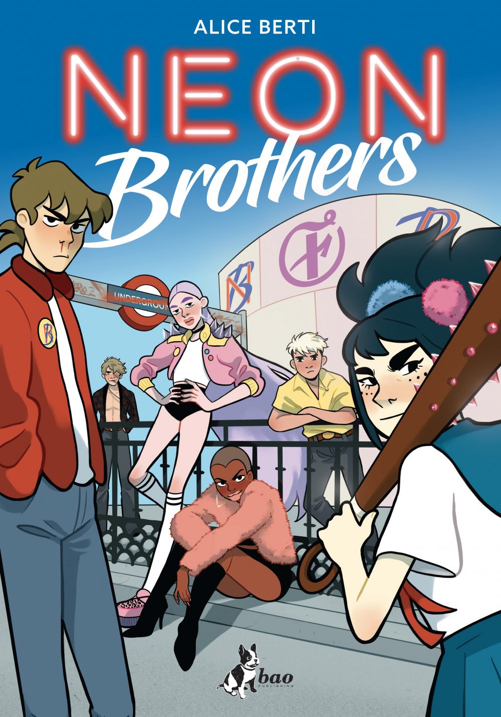 Neon Brothers, copertina di Alice Berti