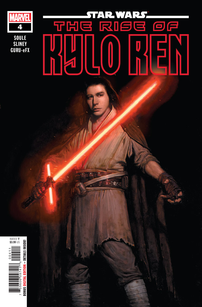 Star Wars: The Rise of Kylo Ren #4, copertina di E.M. Gist