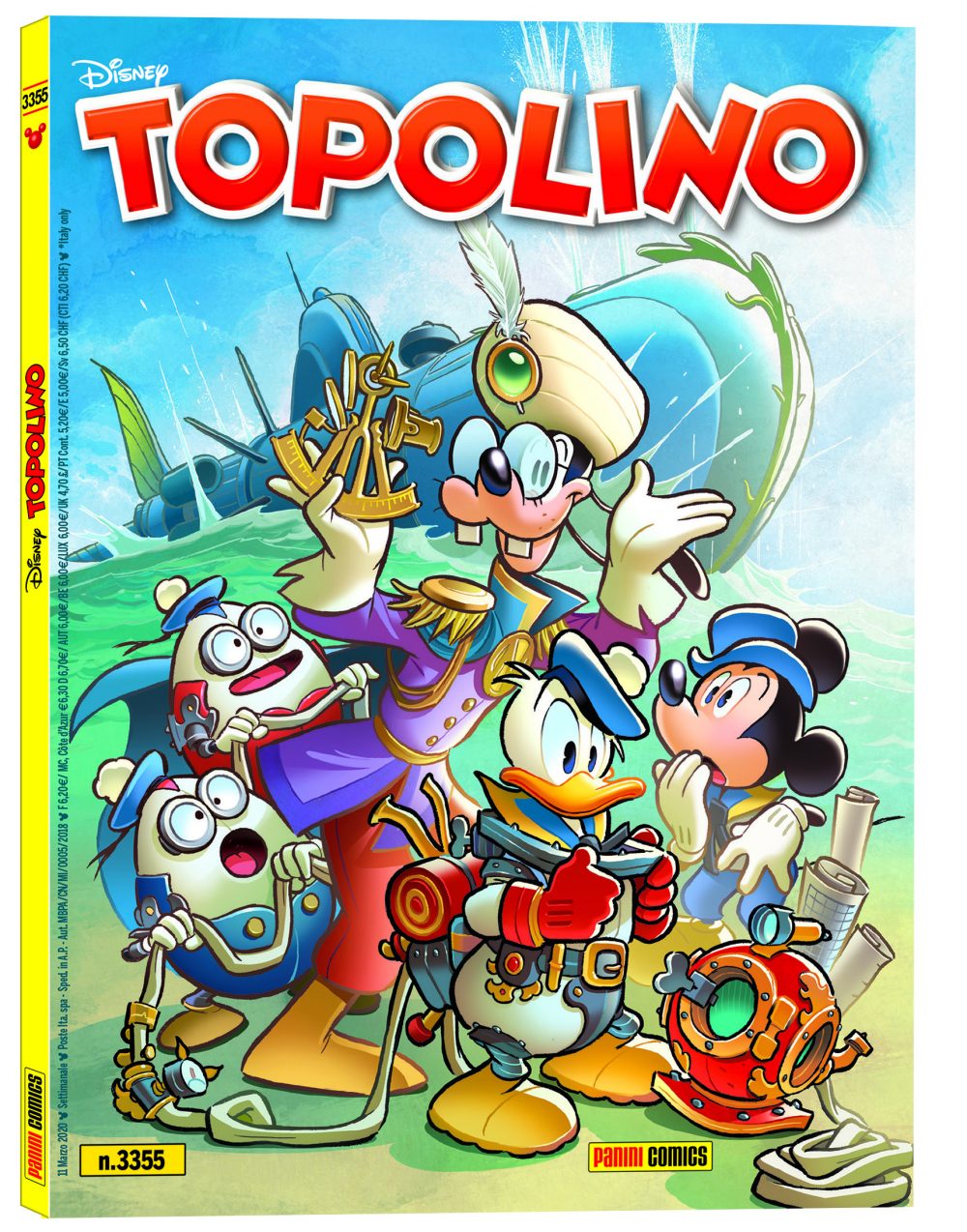 Topolino 3356, copertina