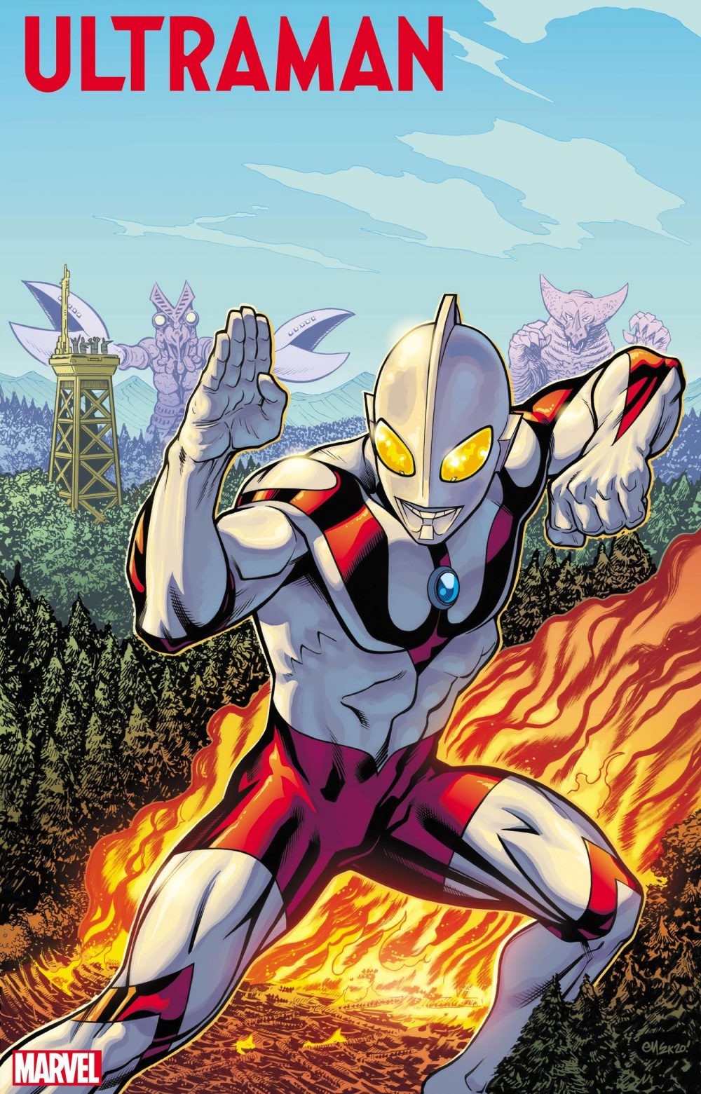 Ultraman, illustrazione di Ed McGuinness e Matthew Wilson