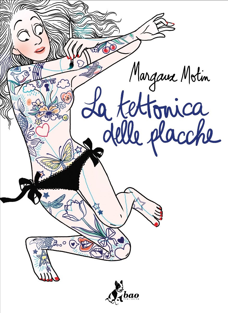 La tettonica delle placche, copertina di Margaux Motin