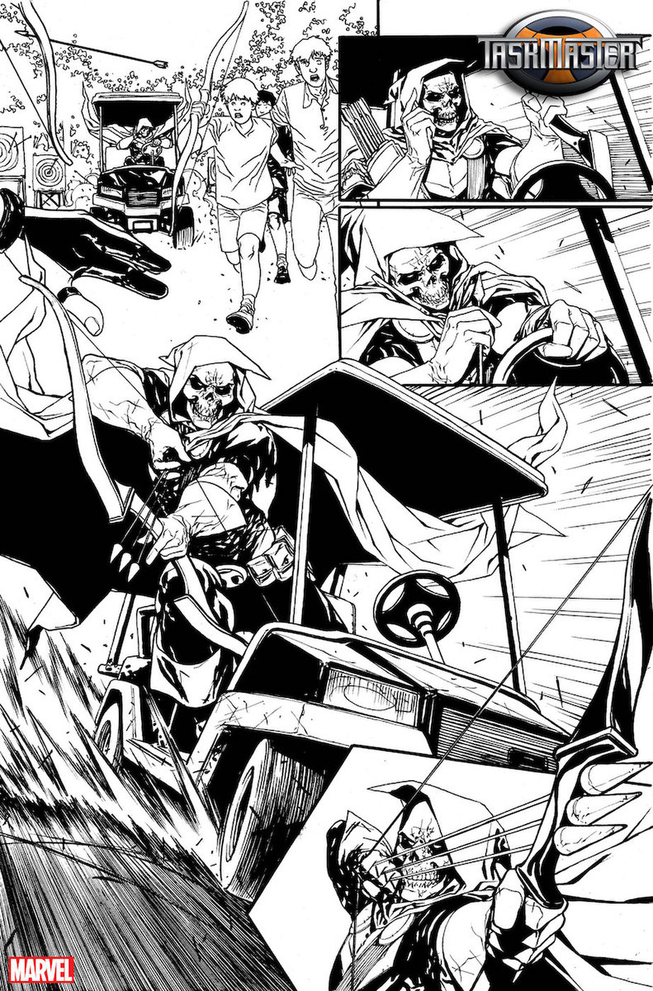 Taskmaster #3, anteprima 01