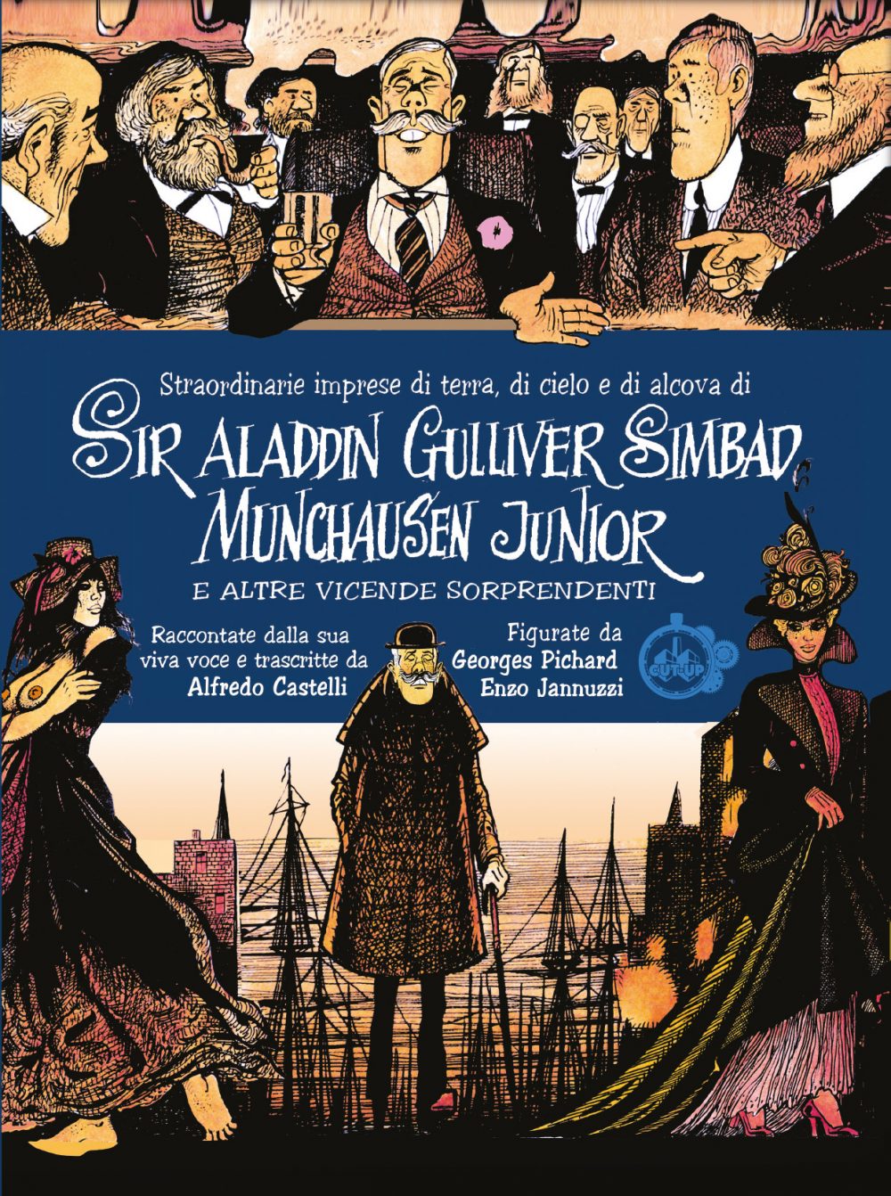 Sir Aladdin Gulliver Simbad Munchausen Junior, copertina