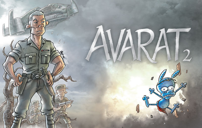 Avarat 2, copertina di Leo Ortolani