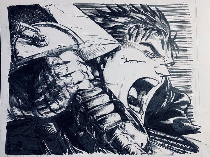 Berserk, illustrazione di Ryan Stegman