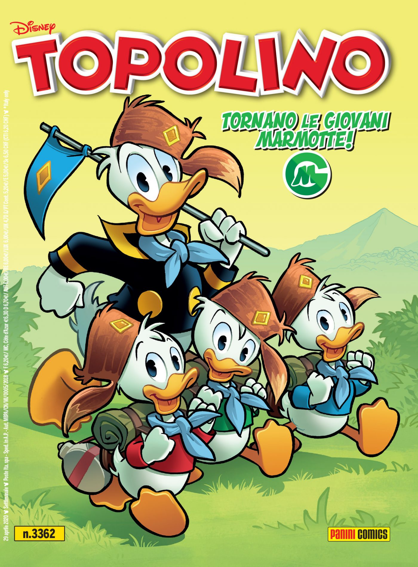 Topolino 3362, copertina