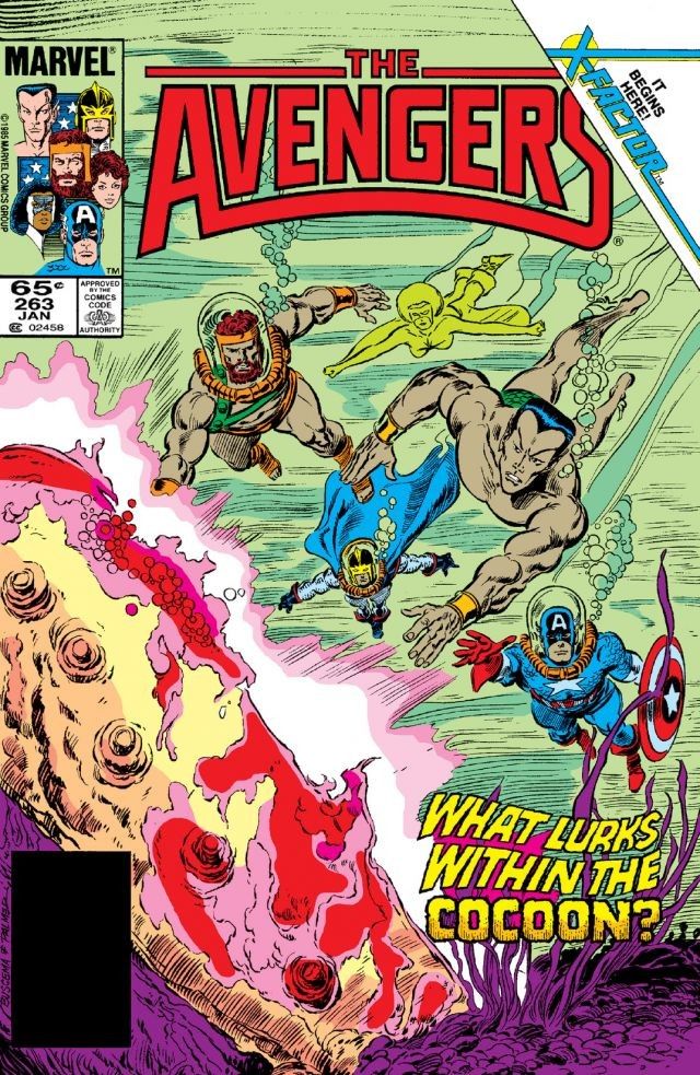 Avengers #263, copertina