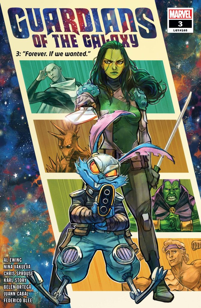 Guardians of the Galaxy #3, copertina di Ivan Shavrin