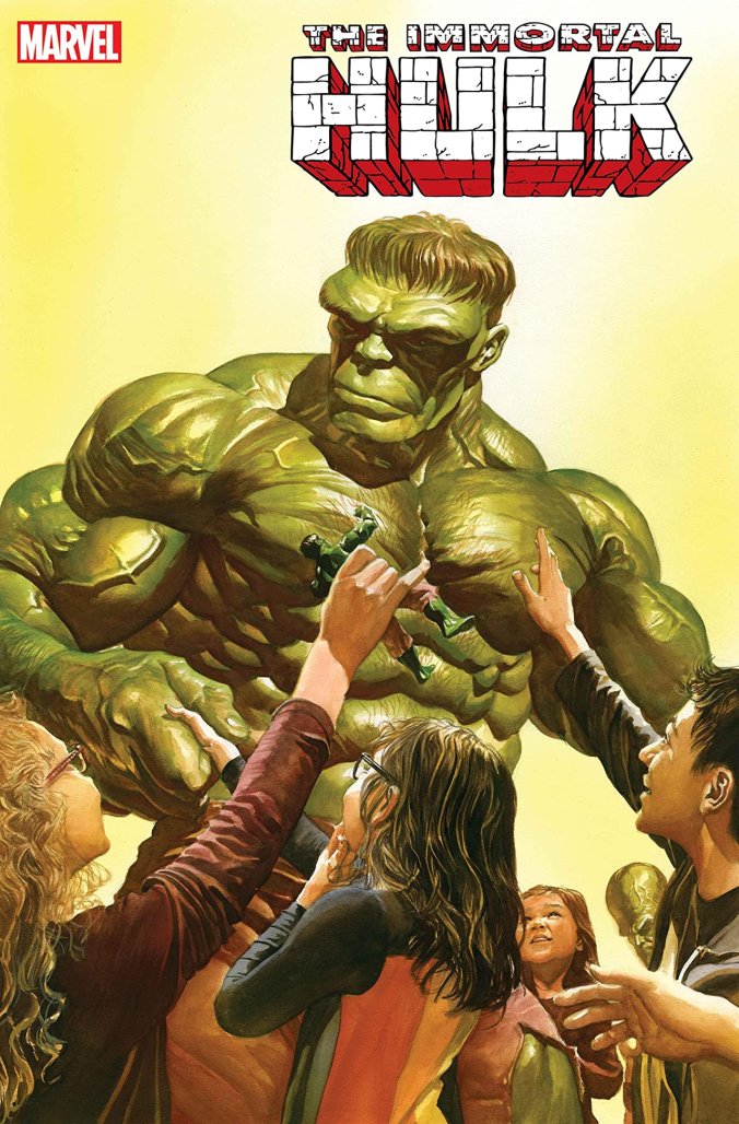 Immortal Hulk #35, copertina di Alex Ross