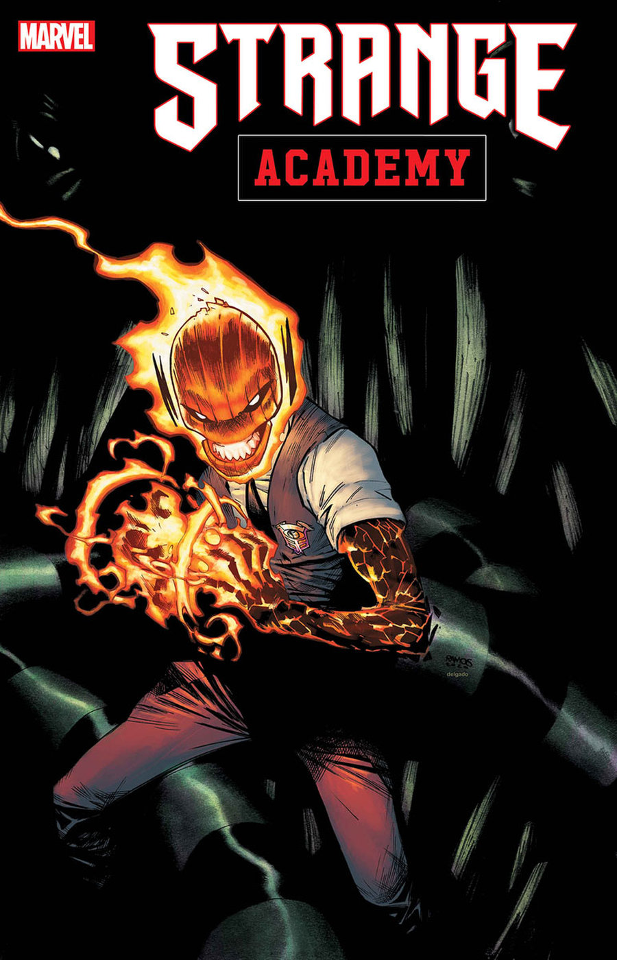 Strange Academy #3, copertina di Humberto Ramos