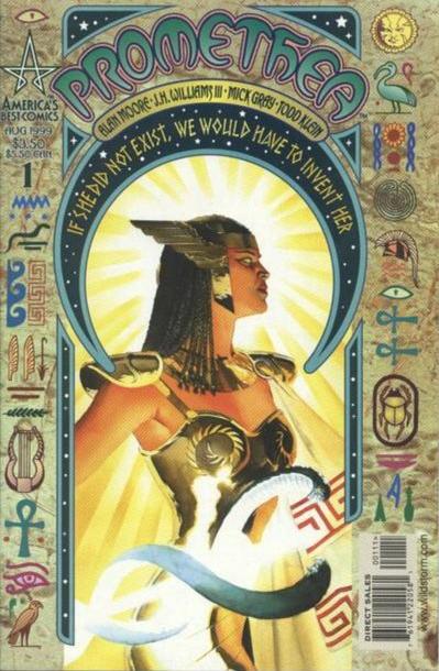 Promethea #1, copertina di J.H. Williams III