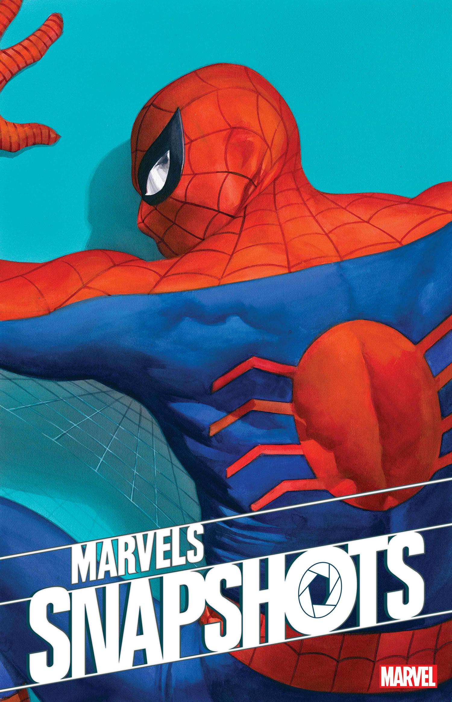 Marvels Snapshots: Spider-Man, copertina di Alex Ross