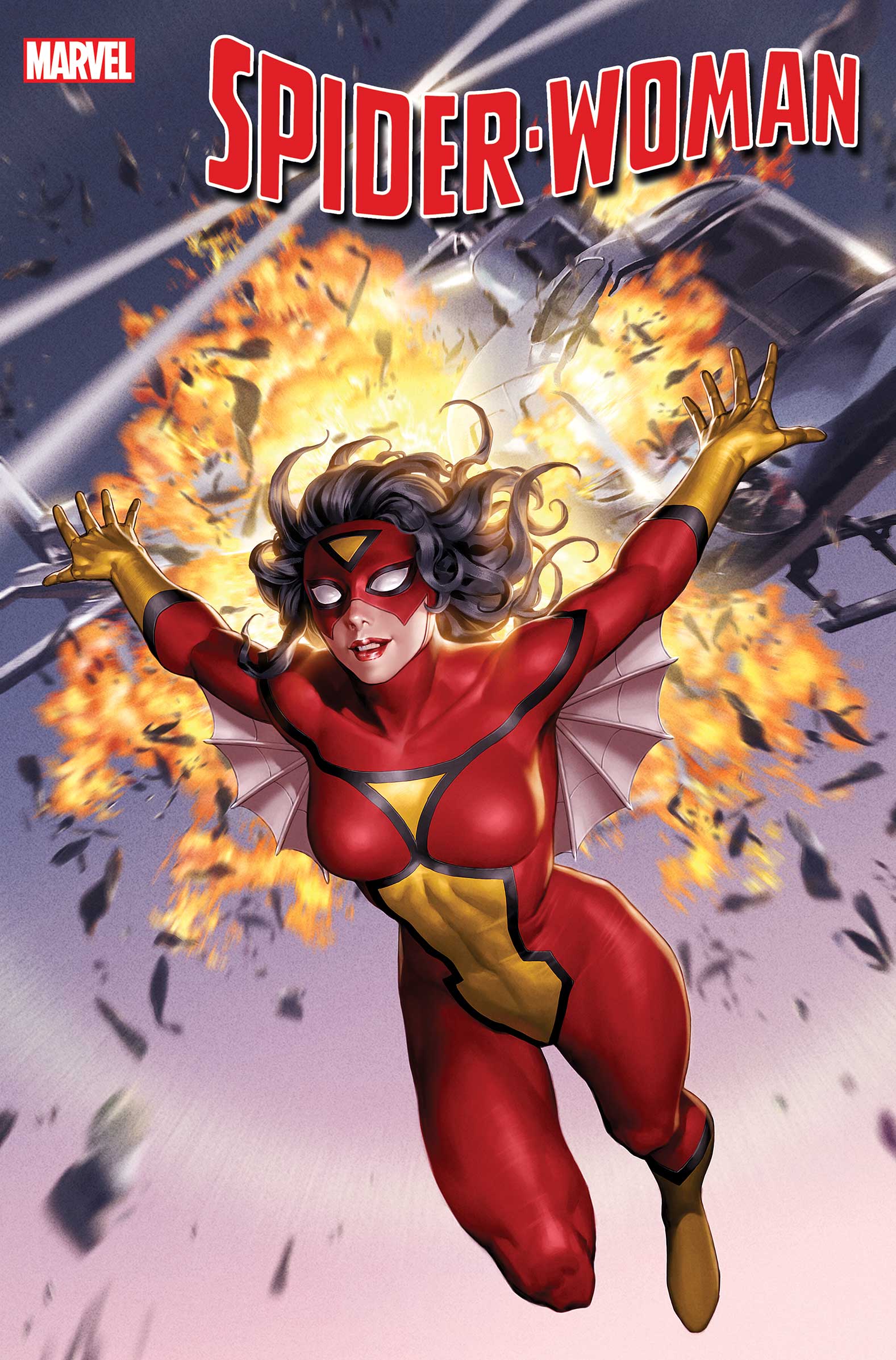 Spider-Woman #1, copertina di Junggeun Yoon