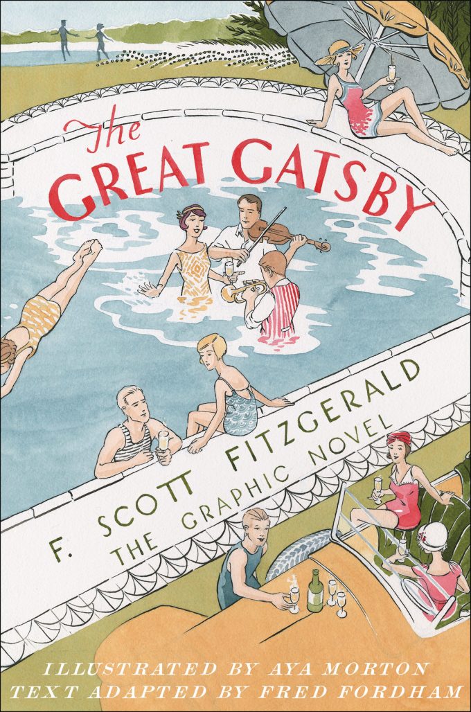 Great Gatsby: The Graphic Novel, copertina di Aya Morton