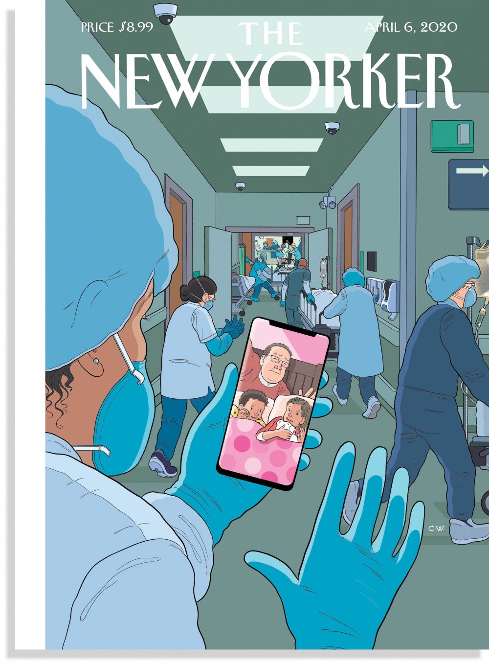 New Yorker, copertina di Chris Ware