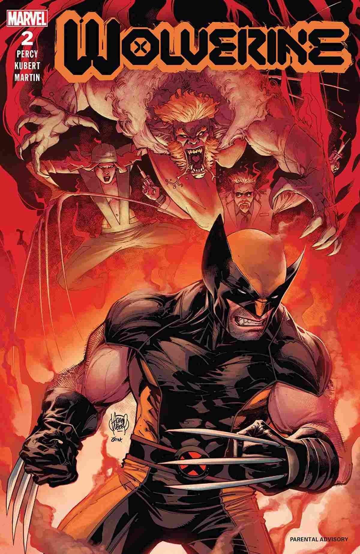 Wolverine #2, copertina di Adam Kubert