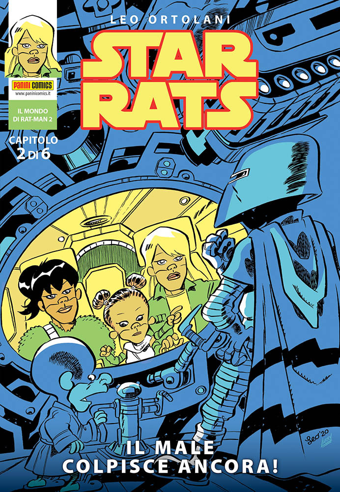 Star Rats 2, copertina di Leo Ortolani