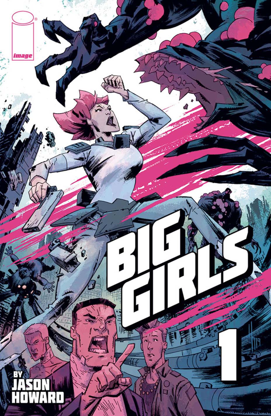 Big Girls #1, copertina di Jason Howard