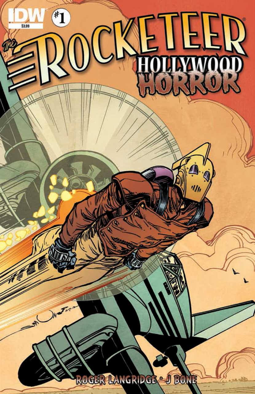 Rocketeer: Hollywood Horror #1, copertina di Walt Simonson