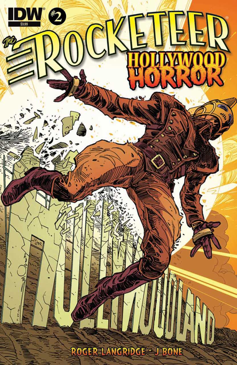 Rocketeer: Hollywood Horror #2, copertina di Walt Simonson