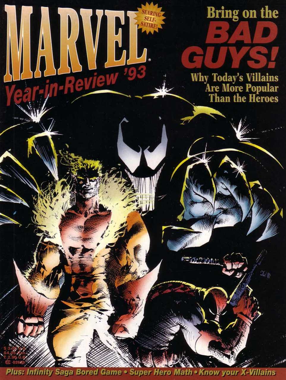 Marvel Year-In-Review #5, copertina di Sam Kieth