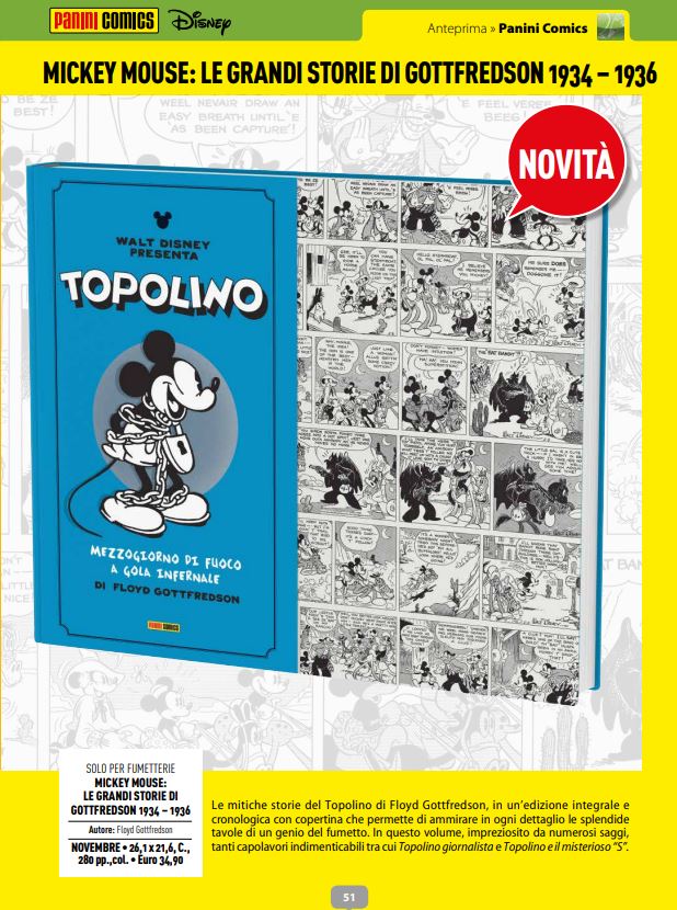 Le grande storie di Floyd Gottfredson su Anteprima