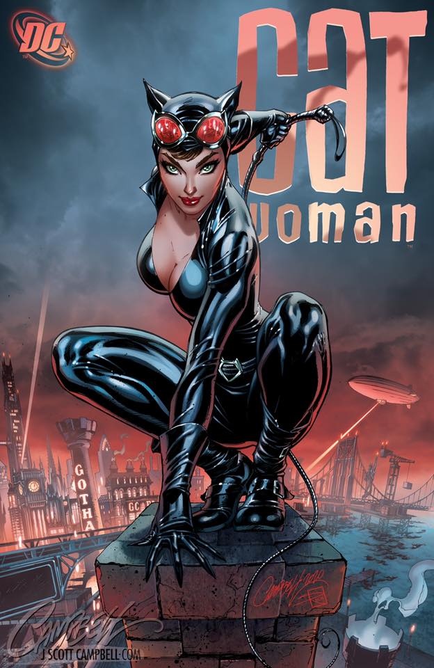 Catwoman 80th Anniversary 100-Page Super Spectacular #1, variant cover di J. Scott Campbell