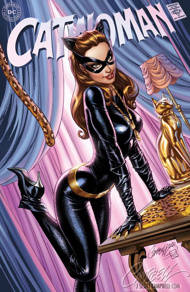 Catwoman 80th Anniversary 100-Page Super Spectacular #1, variant cover di J. Scott Campbell