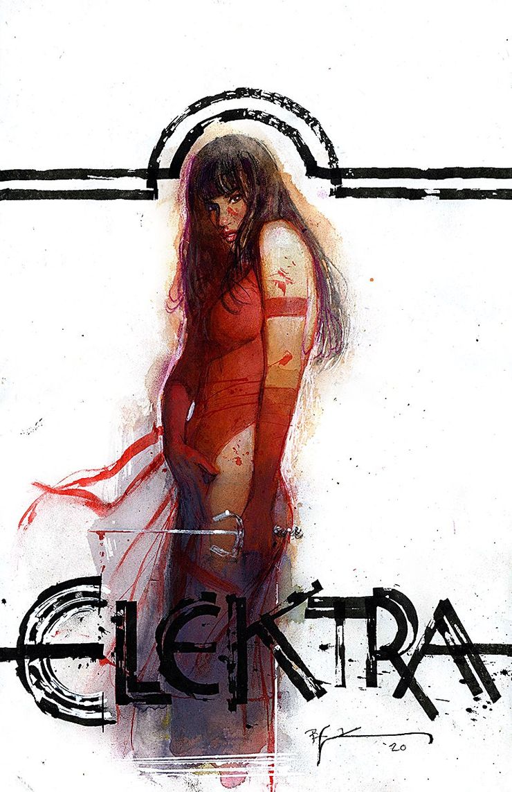 Elektra, illustrazione di Bill Sienkiewicz 