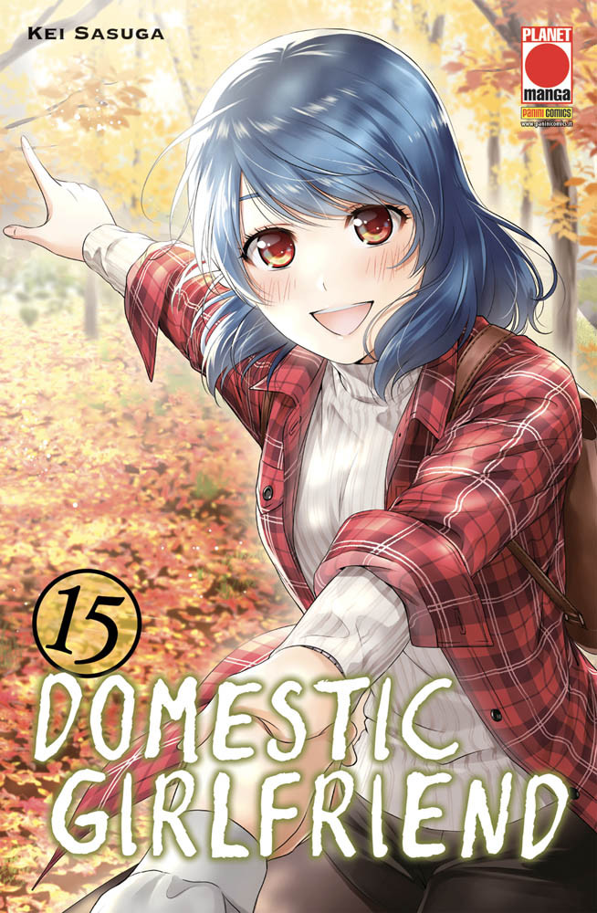 Domestic Girlfriend 15, copertina di Kei Sasuga