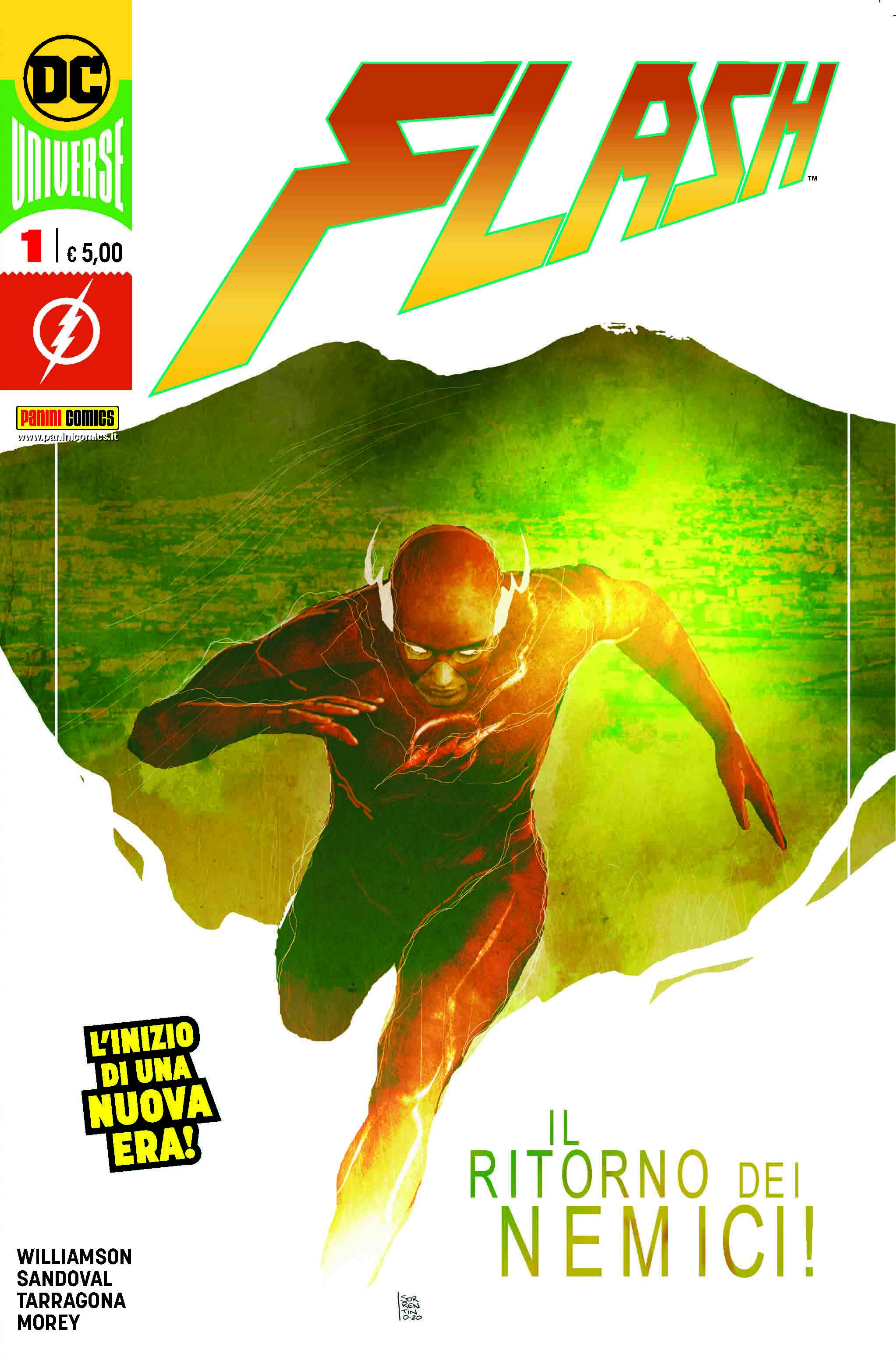 Flash 1, copertina di Andrea Sorrentino